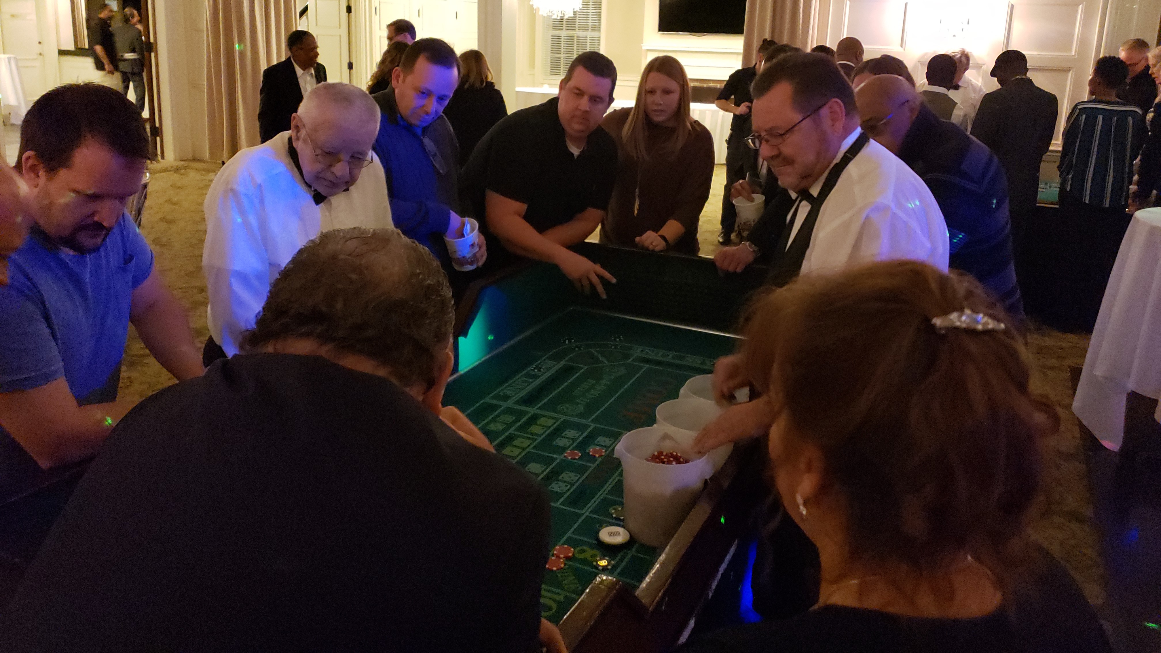 Casino night party rentals, corporate entertainment, holiday party rentals