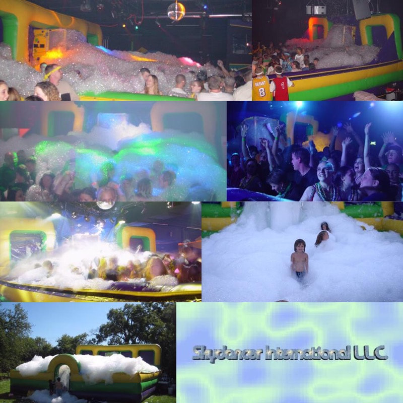 foam party rental