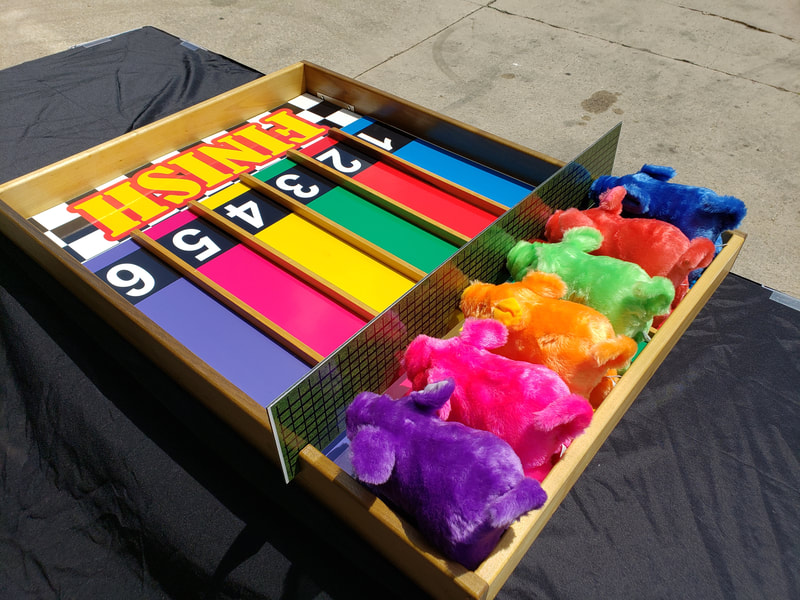 pig racers, Carnival game rental