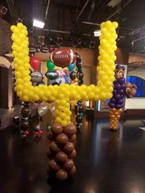 Balloon decor event planning