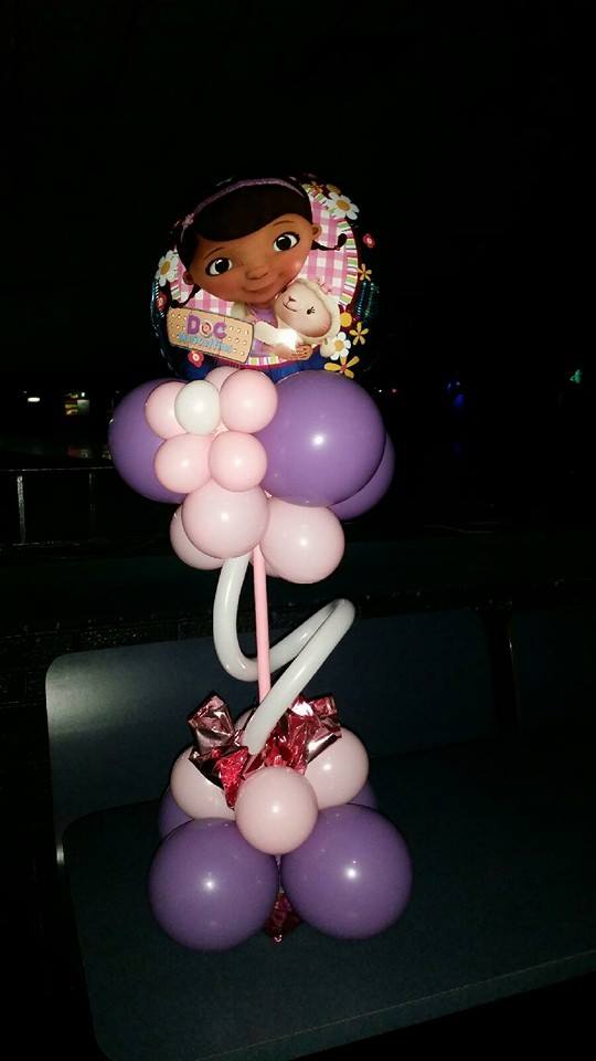 balloon centerpiece