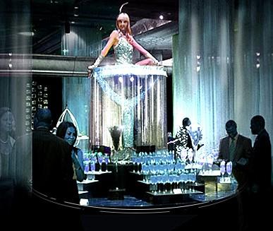 Giant Martini Glass table dress - Michigan