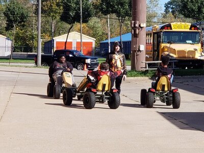 Pedal Cart rental, michigan game rentals