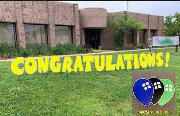 Congratulations - Yard Greeting