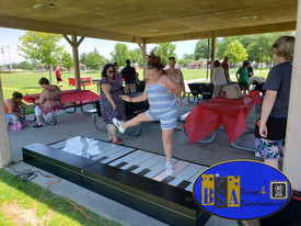 giant piano rental, giant keyboard rental