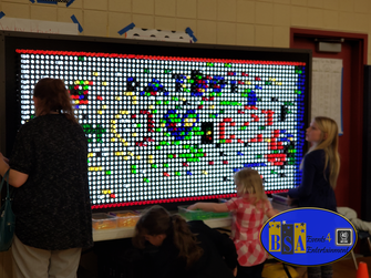 giant lite brite, illumination station rental