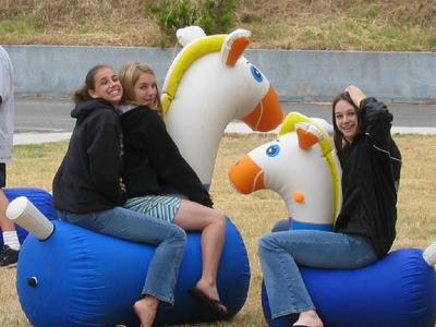 rent inflatable pony hops