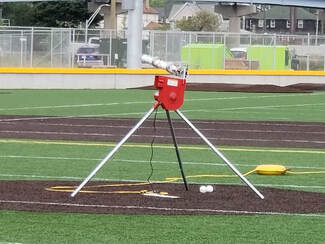 Baseball pitching machine rental