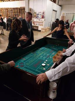 Craps table rental