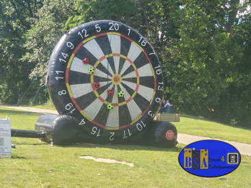 Giant soccer darts game rental