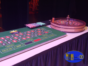 Roulette table rental