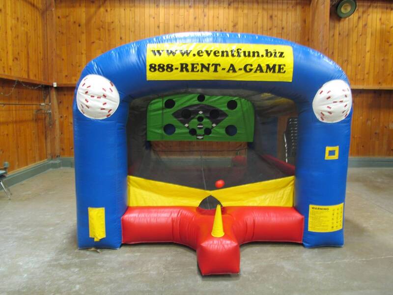 t-ball inflatable game for rent, party game rental, Michigan